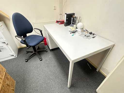 Desk with chair
