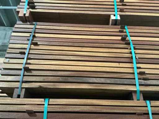 Geschaafde Okan plank (70x)