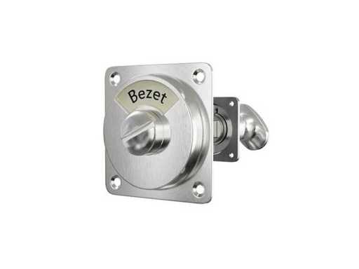 (40x) Serrure libre/Réglée - Nickel Chrome