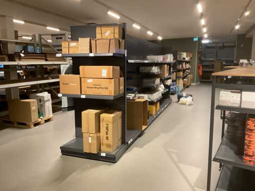 Datec, BMS Étagère d’atelier ouverte double face