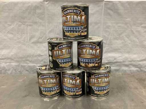 Hammerite ULTIMA MSL mat – chocoladebruin – 750 ml Verf (6x)