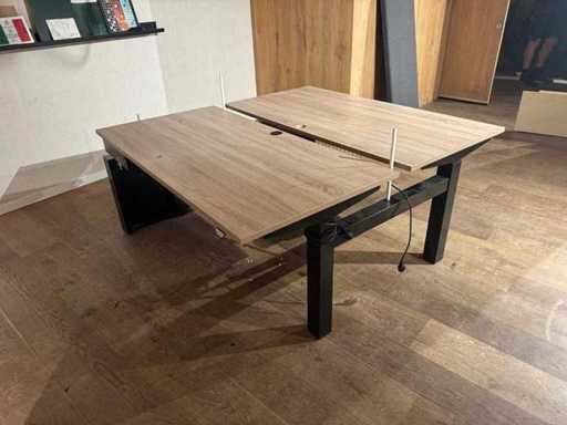 Double Sit-Stand Desk Electric