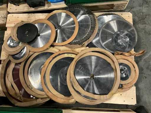 Lotto di varie lame di seghe circolari (40x)