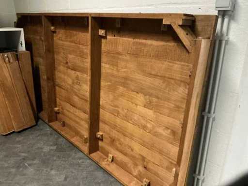 Massief houten Eetkamertafel