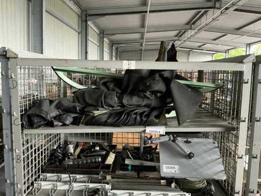 Welding protection curtain