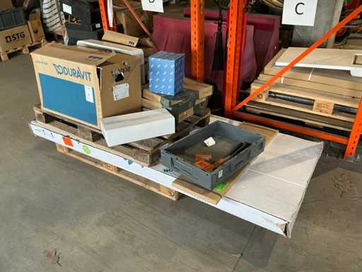 Batch of installation materials