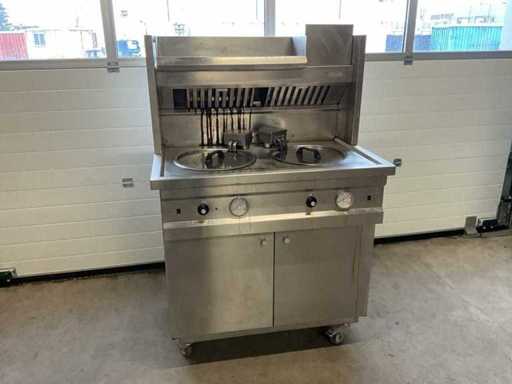 Hegro 2-pans Elektrische bakwand