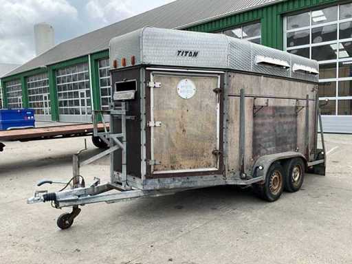 1996 Titan Jelsum TA 27 Vee aanhangwagen