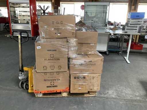 Paletten-Elektrizitätsgeräte – Rückgabe von Gütern