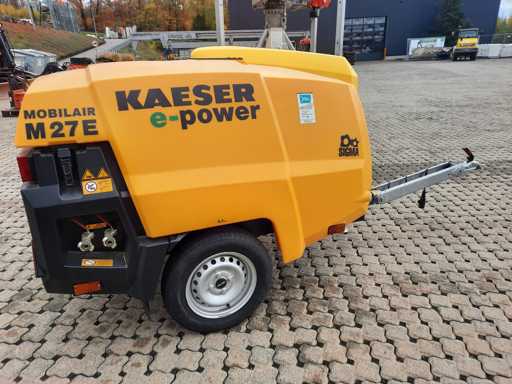 Compresseur de chantier PE KAESER M27E 