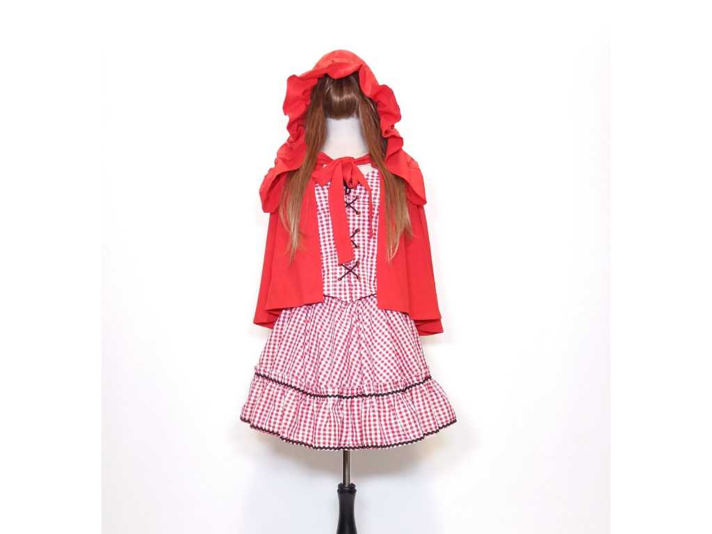Maison van den Hoogen Little Red Riding Hood 3-piece costume (size L)