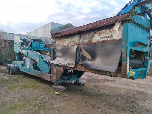 Instalacja ekranu ekranowego Powerscreen Commander 1400 Mobile 2010