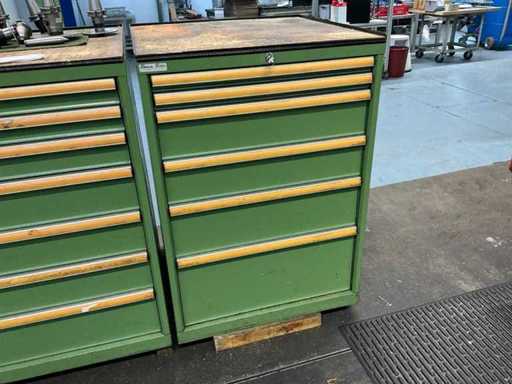 Milling accessories in the tool cabinet