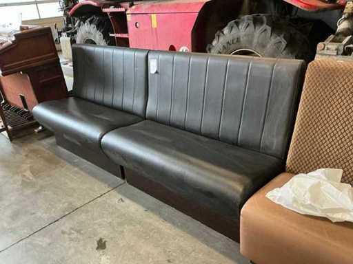 Bank met hoge rugleuning (2x)