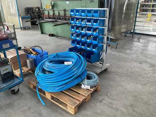 Assortment of hoses and connectors
