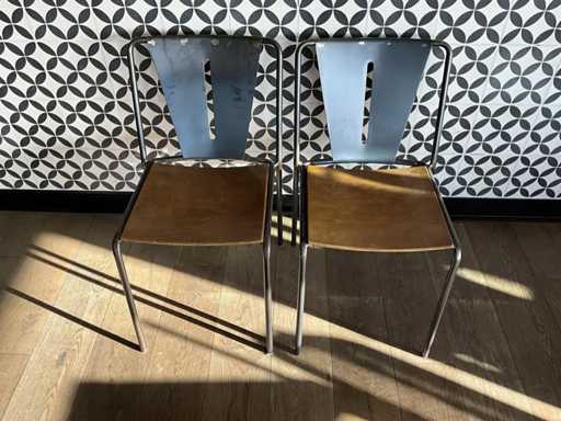 Satelit - Scaun de restaurant industrial (4x)