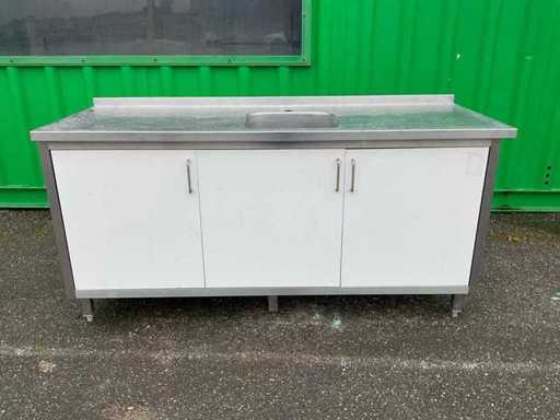 Tavolo da lavoro in acciaio inox
