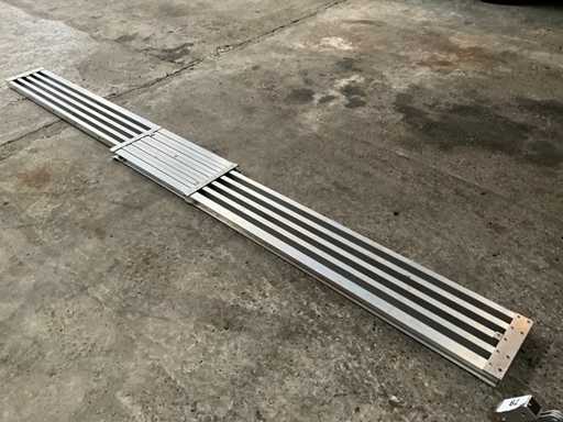 Uitschuifbare loopplank