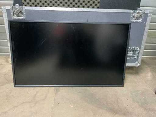 Amptown-Gehäuse Flightcase mit 2 46-Zoll-Fernsehern