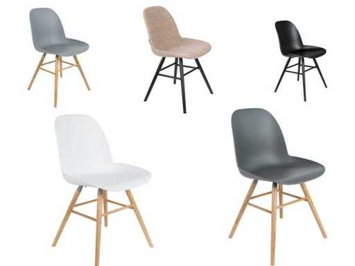 Scaun de dining Zuiver Albert Kuip (8x)