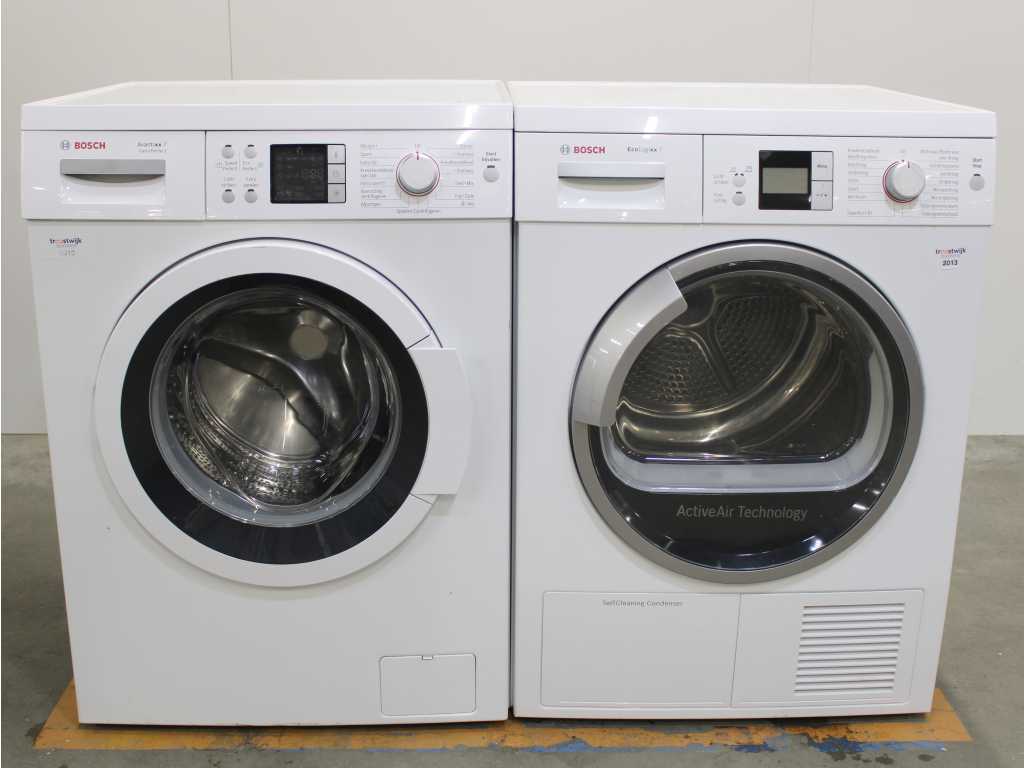 Bosch Avantixx 7 VarioPerfect Washing Machine & Bosch EcoLogixx 7 Dryer