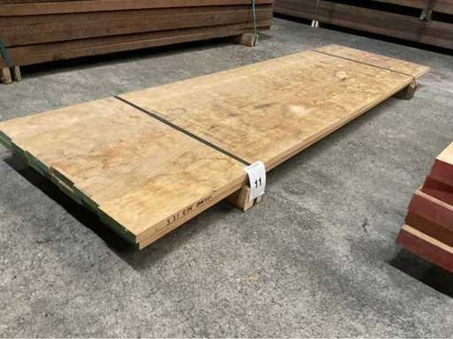 Europees eiken verlijmde panelen 20x600 mm (2x)