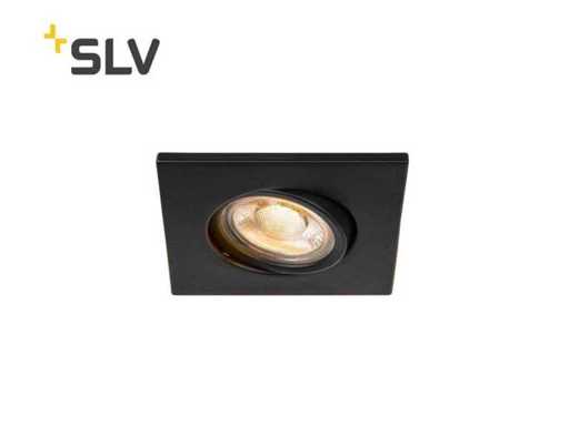 80 x SLV Easy Install Master inbouwspots, Zwart
