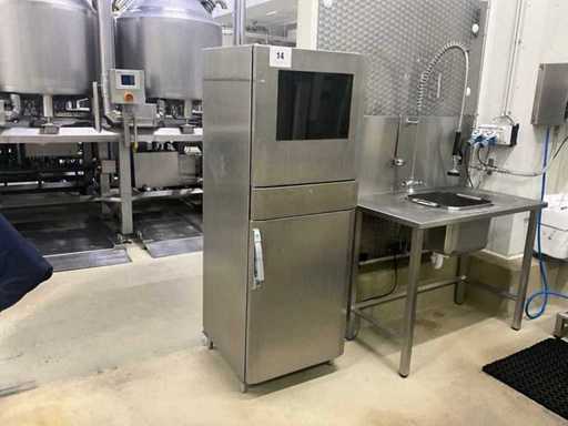 RITTAL PC 4650 100 Stainless Steel Server Cabinet