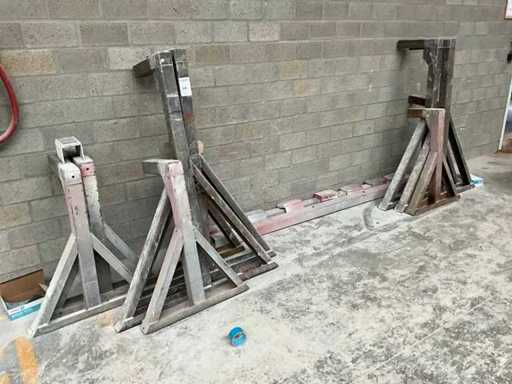 Verschiedene Stahlrahmen (10x)