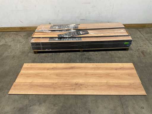 42,2m² Extravagant kliklaminaat Oak Candy Brown