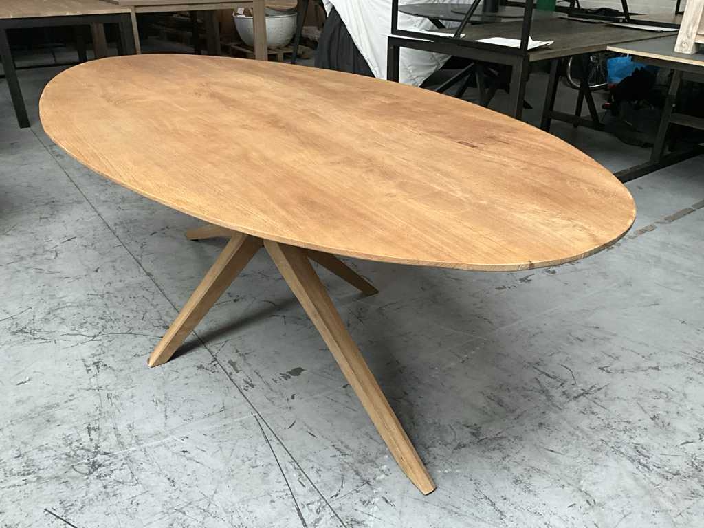 Sufragerie masă ovală