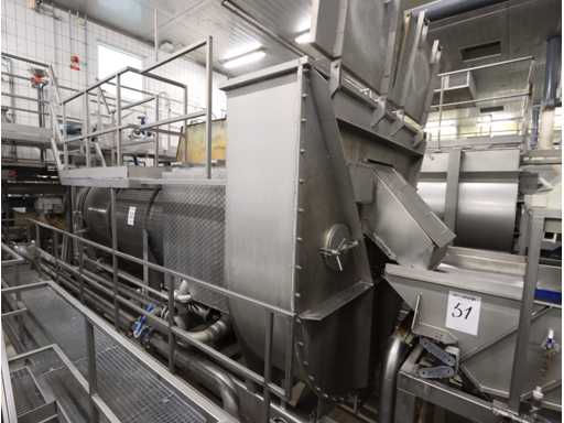 K+K BHVS 5000/12,5 Blanching Line