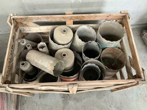 (20x) Core drill chucks diameter 65mm to 300mm