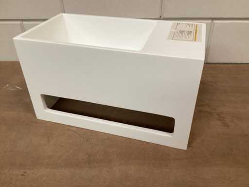 Zlew Differnz 35x18 cm, biały kompozyt