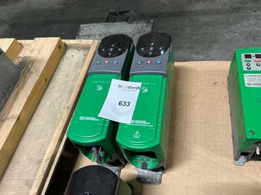 Control Techniques Unidrive UNI1405 Frequentieregelaar (2x)
