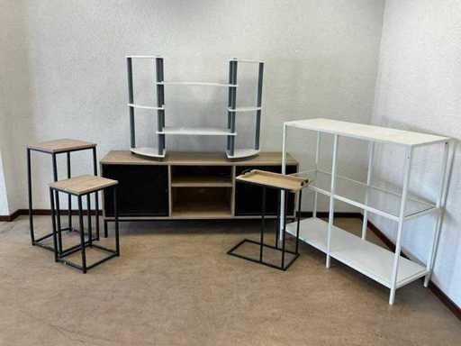 Batch of various furniture