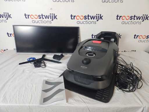 Samsung S34J550 LS34J550WQUR - Ultra WQHD VA 60Hz Monitor - 34 Inch + MOVA 600 kit - Complete accessoires kit voor de MOVA 600 Robotmaaier