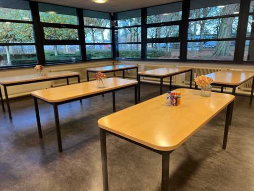 Mesas de la cantina de fiestas (9x)