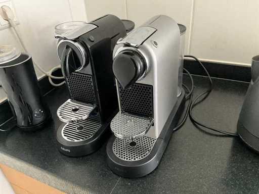 Cafea și aparat de espresso (2x)