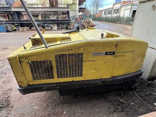 Veegmachine met dieselmotor