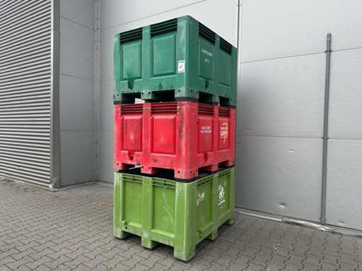 Palletbox 1200x1000x760mm (3x)