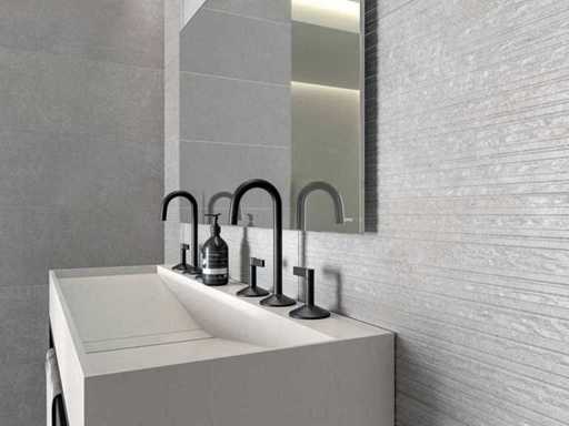 Plăci ceramice de perete 85,05m2 Town Pearl 3D 30x90cm