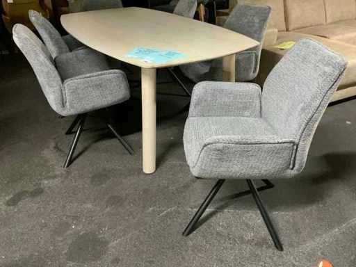 Scaun de dining Retro Bliss 90 (6x)