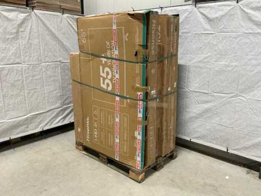 Téléviseurs à palette Retour de marchandises - 6 articles