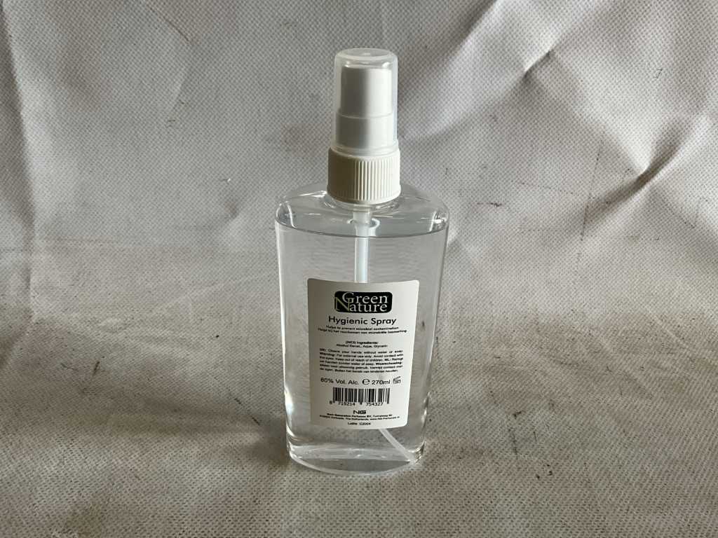 Spray Hygiène Nature Vert 270ml (38x)