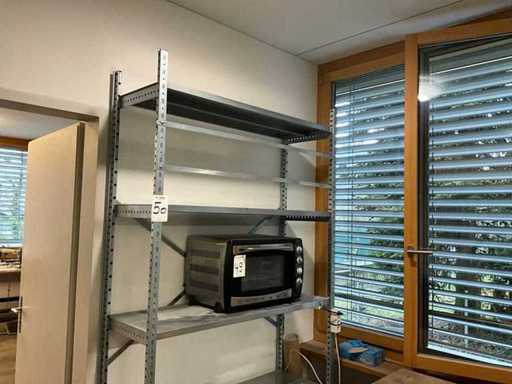 Raft de depozitare fără conținut