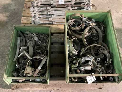 Lotto di morsetti per tubi