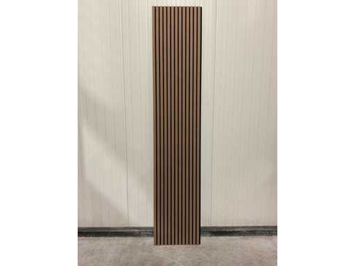 Mann Black walnut 309 2600x520x18 Panou de perete 4 cutii 8 plăci