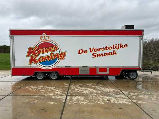 1998 Barents BL 3500 3DSZ Verkoopwagen Aanhangwagen