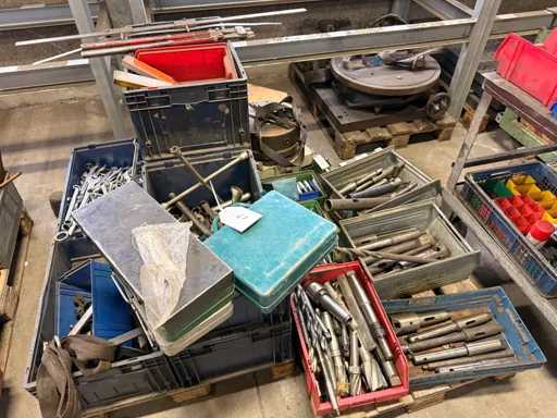   Lots of machine accessories